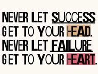 Never let failure ge Never let failure ge